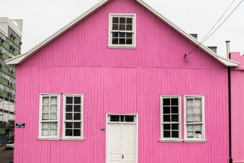 Image of a Magenta House