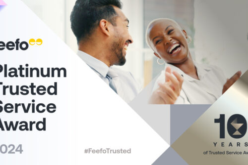 Feefo platimum trusted service award image for The Store Room