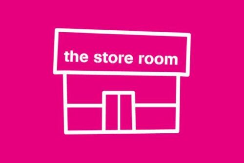 Drawn image of The Store Room self storage facility in a hand drawn style