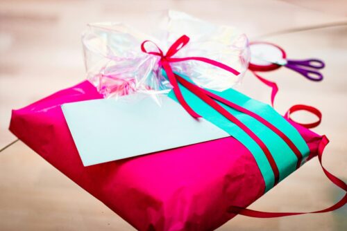 Image of a wrapped gift