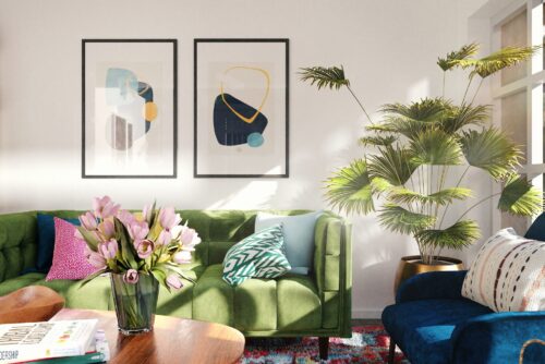 Image of a modern living room
