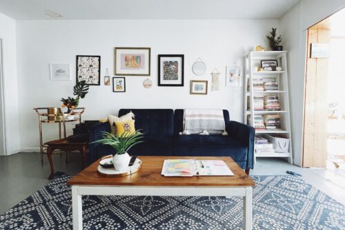 Image of a contemporary living room