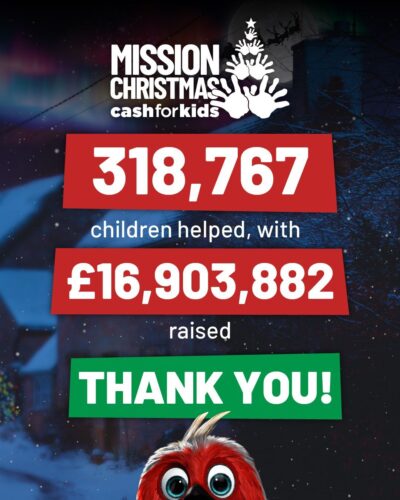 Cash For Kids 2025 Mission Christmas results